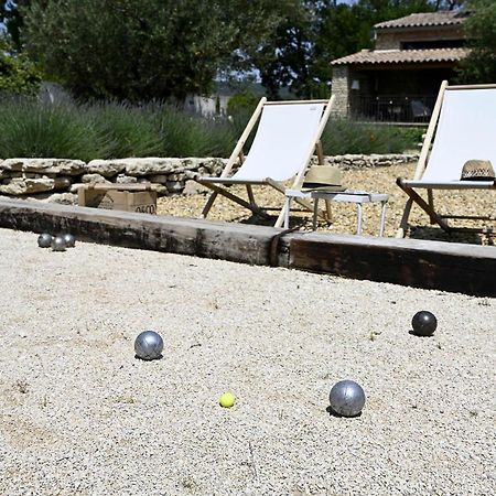 Les Agapanthes De Gordes Villa Buitenkant foto
