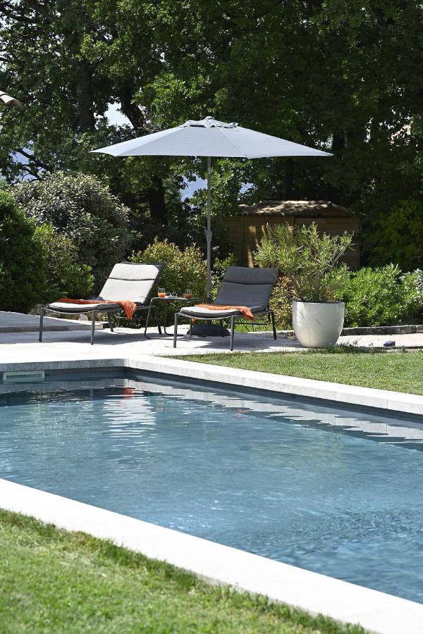 Les Agapanthes De Gordes Villa Buitenkant foto