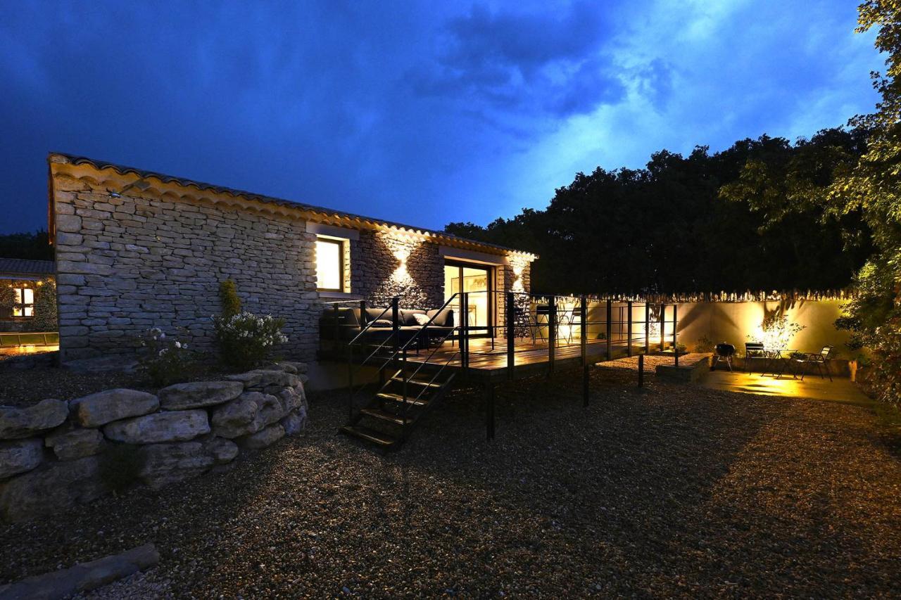 Les Agapanthes De Gordes Villa Buitenkant foto